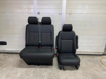 Volkswagen Transporter T5 - T6 stoel met bank leder beschikbaar voor biedingen