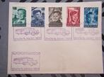 FDC 573/577 met stempel AUTOPOSTKANTOOR, Kinderzegels '51, Postzegels en Munten, Verzenden, Na 1940, Gestempeld