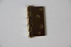 DX Scharnier Messing 90 mm x 90 mm. Nieuw., Ophalen of Verzenden, Nieuw, Koper of Messing, Scharnier