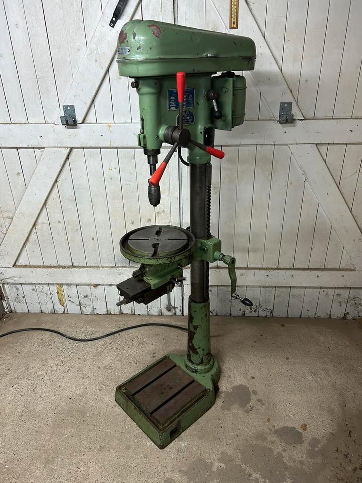 Audax Kolomboormachine, Doe-het-zelf en Verbouw, Gereedschap | Boormachines, Gebruikt, Kolomboormachine, 400 tot 600 watt, Variabele snelheid