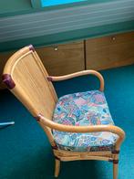 Bamboe eetkamer stoelen, Huis en Inrichting, Stoelen, Ophalen, Overige materialen, Bruin, Zo goed als nieuw