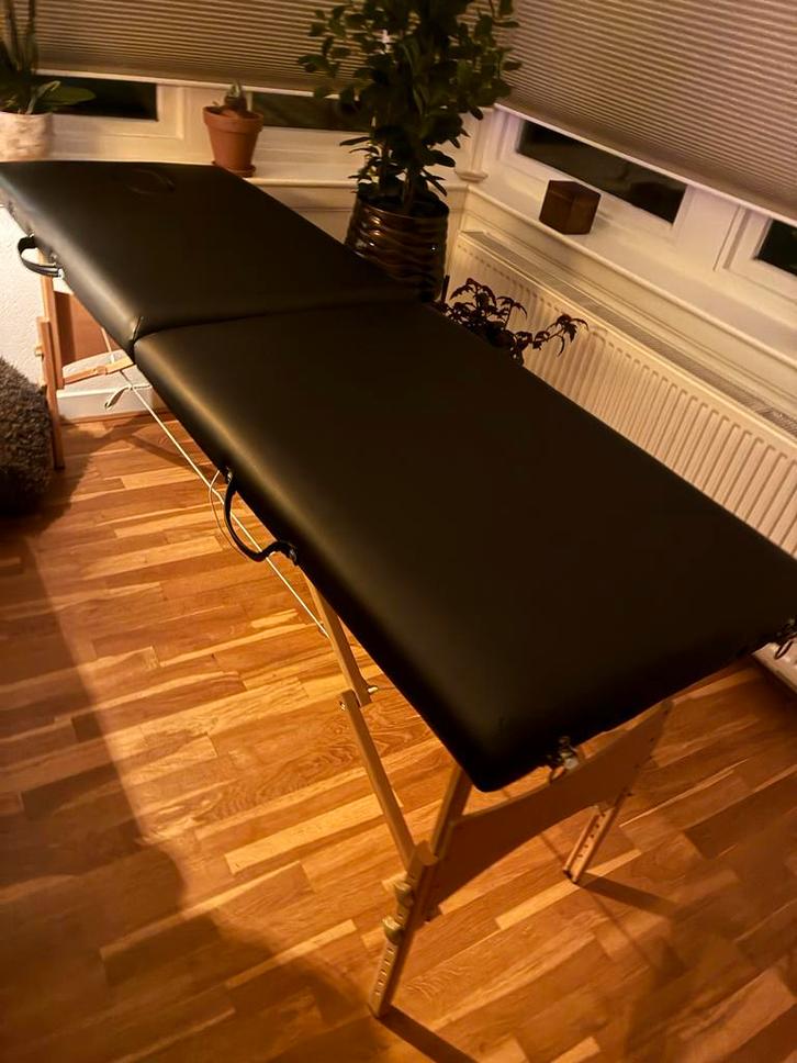 Draagbare Massagetafel - Inklapbaar, Sport en Fitness, Massageproducten, Zo goed als nieuw, Massagetafel, Ophalen