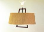 Vintage hanglamp jaren 60-70, Ophalen of Verzenden, Gebruikt, Glas, Minder dan 50 cm
