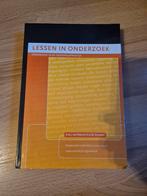 Lessen in Onderzoek - Studieboek Scriptie, Gelezen, Gamma, A.A.J. van Peet en H.A.M. Everaert, HBO