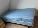 Ikea Bed - Sultan Norskken, 90 cm, Eenpersoons, Blauw, Ophalen of Verzenden