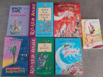 set van 7 kinderboeken, Roald Dahl, J Douglas, J Schotveld beschikbaar voor biedingen