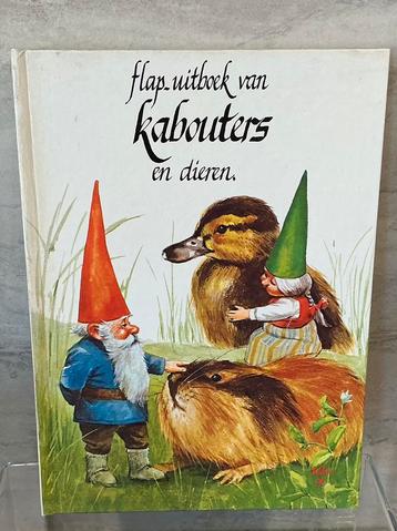 Vintage Flap-Uitboek van Kabouters en Dieren. R. Poortvliet  beschikbaar voor biedingen