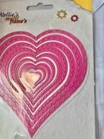 Snijmallen met harten nw, Hobby en Vrije tijd, Kaarten | Zelf maken, Ophalen of Verzenden, Nieuw, Overige thema's, Pons of Mal