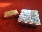 Twee vintage chocoladeblikken, Antiek en Kunst, Ophalen of Verzenden