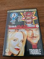 338, DVD: Return of the Killer Tomatoes / Man Trouble, Vanaf 12 jaar, Ophalen of Verzenden, Gebruikt, Actiekomedie