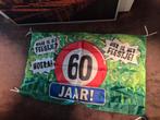 Spandoek feestje 60 jaar, Ophalen of Verzenden, Zo goed als nieuw