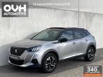 Peugeot 2008 1.2 GT | pano | stoelvw | cam | trekhaak | CarP, Gebruikt, 1199 cc, Leder, Bedrijf