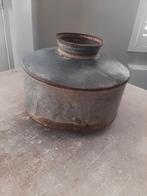 Oude zinken waterkruik/pot, Huis en Inrichting, Ophalen of Verzenden, Gebruikt