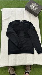 Stone Island Sweater trui pull met badge, Kleding | Heren, Truien en Vesten, Maat 52/54 (L), Zwart, Ophalen of Verzenden, Stone Island