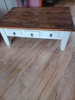 Robuuste salontafel, afm. 120 x 80 x 45, Ophalen, Gebruikt, 100 tot 150 cm, 50 tot 100 cm