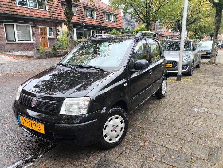 Fiat Panda 1.2 2012 Zwart, Auto's, Fiat, Particulier, Panda, Benzine, B, Hatchback, Handgeschakeld, Origineel Nederlands, Zwart