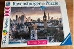Ravensburger puzzel 1000 stukjes Beautiful Skyline London, Hobby en Vrije tijd, Denksport en Puzzels, Ophalen of Verzenden, 500 t/m 1500 stukjes