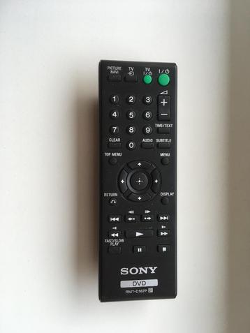 sony rmt-d187p remote control dvd / bd blu ray speler beschikbaar voor biedingen