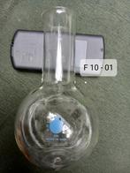 Laboratoriumglas, Glazen kolf., Ophalen of Verzenden, Gebruikt, Overige typen