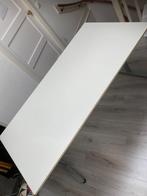 Net en stevig IKEA BEKANT bureau, afmetingen 160 x 80 cm, Ophalen, In hoogte verstelbaar, Zo goed als nieuw, Bureau