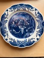 Delftsblauw Wandbord Regina - Oplage 436, Ophalen of Verzenden