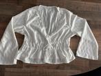 Wit blousje maat 48 ibiza stijl, Ophalen of Verzenden, Zo goed als nieuw, Maat 46/48 (XL) of groter, Wit