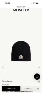 Moncler muts – unisex – donkerblauw, Kleding | Heren, Mutsen, Sjaals en Handschoenen, Moncler, Nieuw, Overige maten, Ophalen of Verzenden