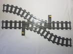 Lego 9v trein rails wissels 4531 MOD (4), Gebruikt, Ophalen of Verzenden, Lego, Losse stenen