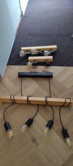 Leuke set van 3 Eglo Townshend plafondlampen., Ophalen of Verzenden, Zo goed als nieuw, Metaal, Industrieel