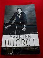 GESIGNEERD Wie de trui past, trekke hem aan. Maarten Ducrot., Boeken, Sportboeken, Gelezen, Ophalen of Verzenden