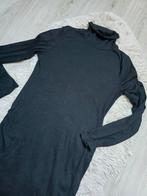 Zwarte zwangerschapsjurk met rolkraag - maat S, Kleding | Dames, Jurken, Zwart, Ophalen of Verzenden, Zo goed als nieuw, Maat 36 (S)