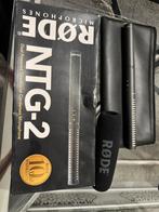 Røde NTG-2 - Shotgun microfoon, Ophalen of Verzenden, Zo goed als nieuw, Studiomicrofoon