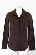 Replay bruine blouse maat S (ZGAN), Maat 38/40 (M), Bruin, Replay, Ophalen of Verzenden