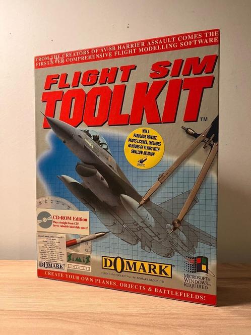 PC Big Box | Flight Sim Toolkit, Spelcomputers en Games, Games | Pc, 1 speler, Vanaf 3 jaar, Ophalen of Verzenden