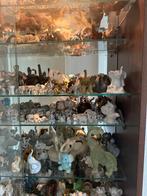 Olifanten Beeldjes Collectie + Vitrinekast, Verzamelen, Beelden en Beeldjes, Ophalen, Gebruikt, Dier