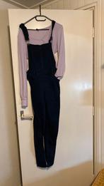 Jeans tuinpak mt s met top, Kleding | Dames, Jumpsuits, Ophalen of Verzenden, Zo goed als nieuw, Blauw