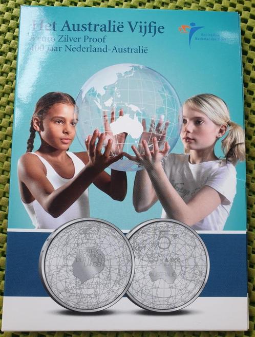 2006 5 euro, Australië vijfje zilver Proof in blister, Postzegels en Munten, Munten | Nederland, Losse munt, Euro's, Koningin Beatrix