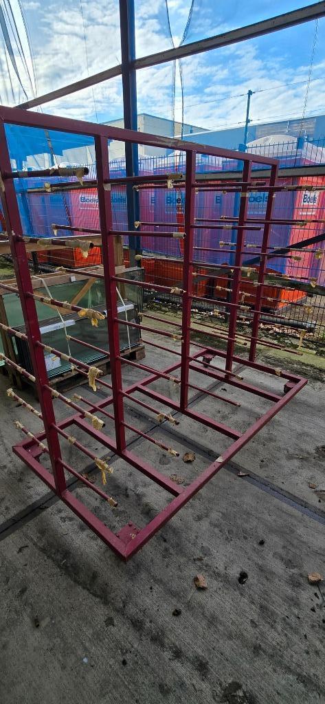 rijbare stelling, Huis en Inrichting, Kasten | Stellingkasten, Gebruikt, Ophalen