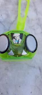 Groene Draagbare Speaker met textvan zanger Jim, Overige merken, Gebruikt, Overige typen, Ophalen of Verzenden