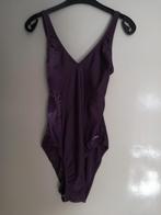 Nog as Nieuw badpak Speedo paars Bloemen 40 M, Verzenden, Nieuw, Zwart, Badpak