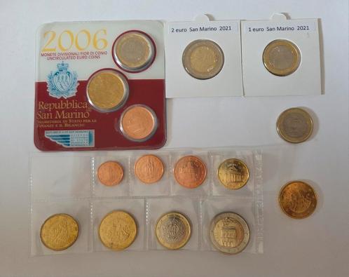 Leuk San Marino euro setje MIX, Postzegels en Munten, Munten | Europa | Euromunten, 2 euro, San Marino, Ophalen of Verzenden