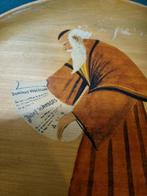 wandbord van hout met datum, Huis en Inrichting, Woonaccessoires | Wanddecoraties, Ophalen of Verzenden