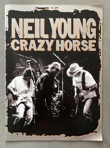 Neil Young - Crazy Horse Tour book 2001 + ticket beschikbaar voor biedingen