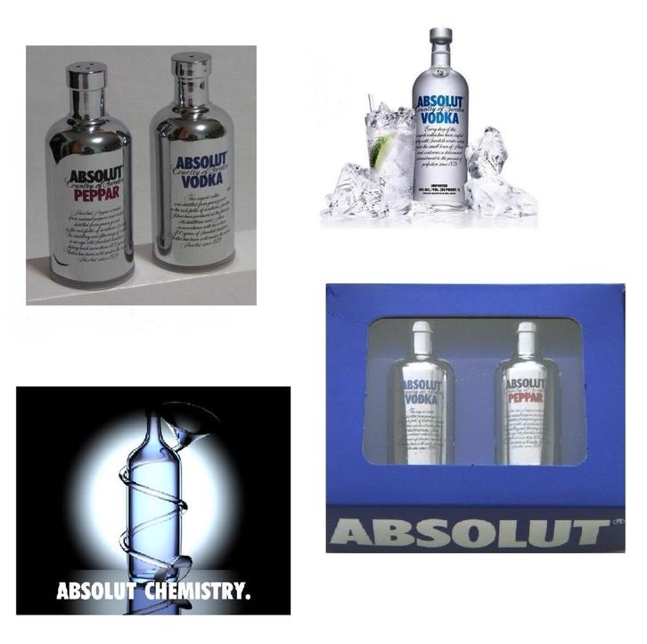 Absolut wodka peper &zout, Verzamelen, Merken en Reclamevoorwerpen, Nieuw, Gebruiksvoorwerp, Verzenden