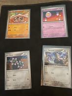 Pokémon misprint 3 kaartjes 1crimped, Ophalen of Verzenden, Zo goed als nieuw, Meerdere kaarten