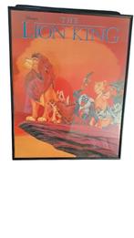 Poster The Lion King ingelijst., Huis en Inrichting, Ophalen of Verzenden, Zo goed als nieuw