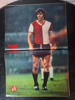 Oude poster Willem van Hanegem bij Feyenoord, Verzamelen, Ophalen of Verzenden, Feyenoord, Poster, Plaatje of Sticker