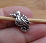 zilveren bedel zeepaardje [872], Sieraden, Tassen en Uiterlijk, Bedels, Overige merken, Verzenden, Zo goed als nieuw, 1 bedel
