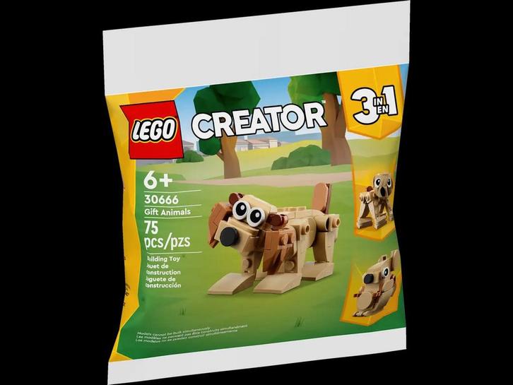 35% Korting op Lego Creator 30666 Cadeaudieren, Kinderen en Baby's, Speelgoed | Duplo en Lego, Nieuw, Lego, Complete set, Ophalen of Verzenden