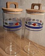 Boerenbont Glazen voorraadpotten (1), Ophalen of Verzenden, Nieuw